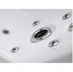 twin spa hot tub jets white shell