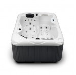 plug and play hot tub 2 person white shell gr