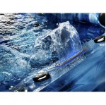 destiny hot tub fountain blue shell